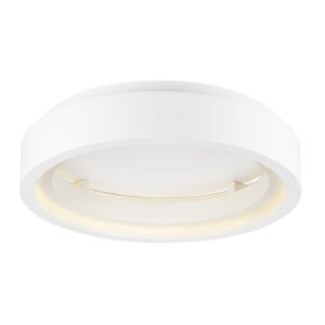 iCorona WiZ 1-Light LED Flush Mount in Matte White