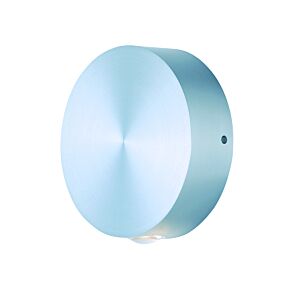 Alumilux Glint 1-Light LED Outdoor Wall Sconce in Satin Aluminum