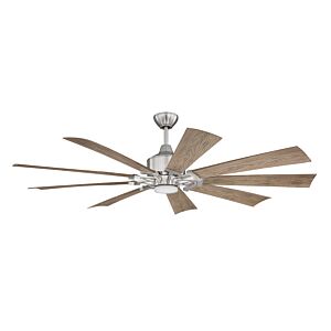 Craftmade Eastwood 60" Outdoor Ceiling Fan in Brushed Polished Nickel