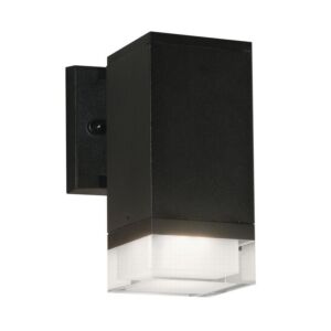 Edmund LED Outdoor Wall Sconce in Black