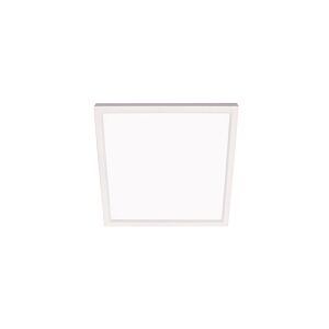 Edge Square LED Flush Mount in White
