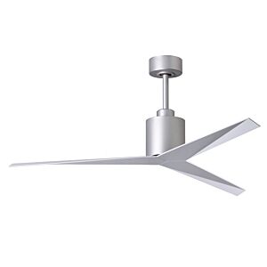 Eliza 6-Speed DC 56" Ceiling Fan in Brushed Nickel with Gloss White blades