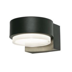 Elm LED Outdoor Wall Sconce in Black