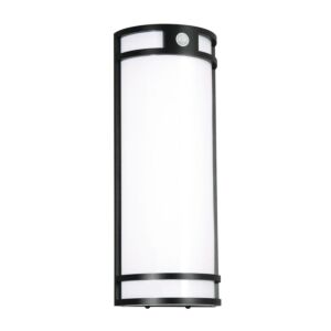 Elston LED Outdoor Wall Sconce in Black