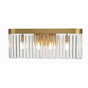 Emory 4-Light Bathroom Vanity Light in Modern Gold