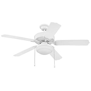 Craftmade 52 Inch Enduro Plastic with Light Kit Ceiling Fan in White