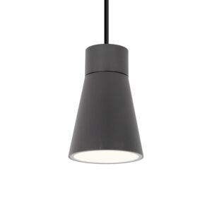 Harlowe LED Outdoor Pendant in Graphite