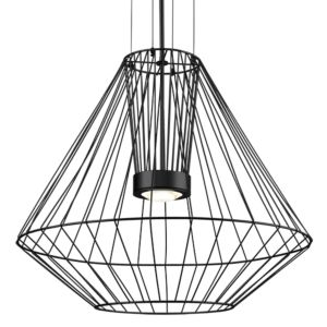  Arctic LED Outdoor Hanging Light in Black