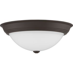 Quoizel Erwin 3 Light 15 Inch Ceiling Light in Old Bronze