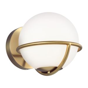 Apollo Wall Sconce in Burnished Brass by Ellen Degeneres