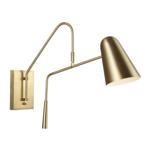 Simon Wall Sconce in Burnished Brass And Burnished Brass by Ellen Degeneres