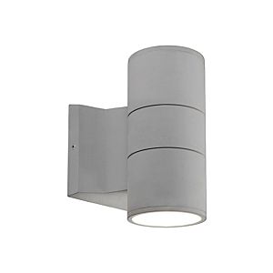 Kuzco Lund LED Outdoor Wall Light in Grey