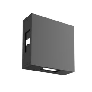 Canyon LED Outdoor Wall Mount in Black