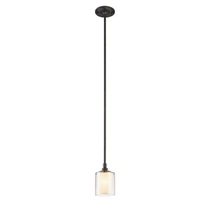 Troy Arcadia 9 Inch Pendant Light in French Iron