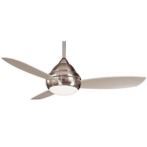 Minka Aire Concept l 52 Inch LED  Indoor/Outdoor Ceiling Fan in Brushed Nickel