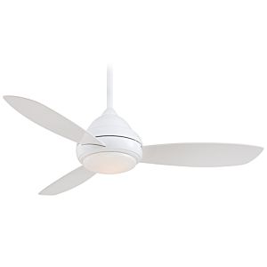 Minka Aire Concept I 44 Inch LED Ceiling Fan in White