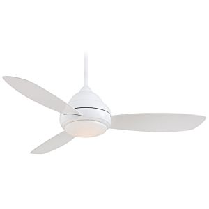 Minka Aire Concept I 52 Inch LED Ceiling Fan in White