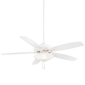 Minka Aire Mojo 3 Light 52 Inch Indoor Ceiling Fan in White