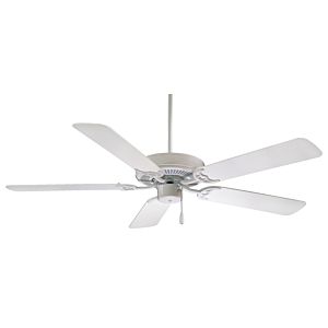 Minka Aire Contractor 42 Inch Ceiling Fan in White