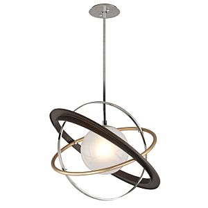 Troy Apogee 19 Inch Pendant Light in Two Tone
