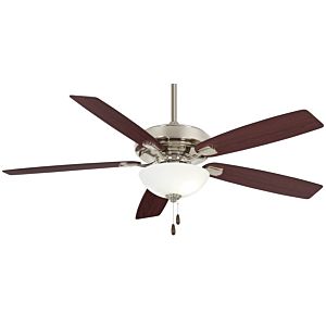 Minka Aire Watt II LED 2 Light 60 Inch Indoor Ceiling Fan in Polished Nickel