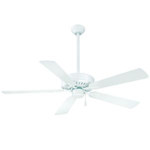  Transitional 52" Indoor Ceiling Fan in Flat White