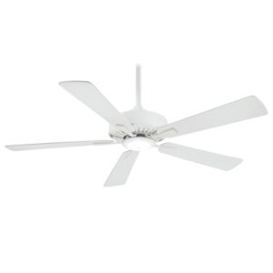 Minka Aire Transitional 52 Inch Indoor Ceiling Fan in White