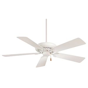 Minka Aire Supra 52 Inch Ceiling Fan in Shell White