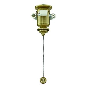 Fanimation Fitters 3 Light Ceiling Fan Light Kit in Antique Brass