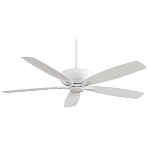 Minka Aire Kola XL 60 Inch Ceiling Fan in White