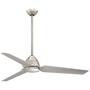 Minka Aire Java 54 Inch Indoor/Outdoor Ceiling Fan in Polished Nickel