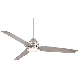 Minka Aire Java LED 54 Inch Indoor/Outdoor Ceiling Fan in Brushed Nickel