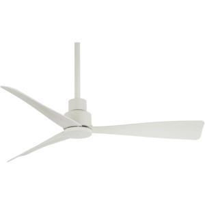 Minka Aire Simple 44 Inch Indoor/Outdoor Ceiling Fan in Flat White