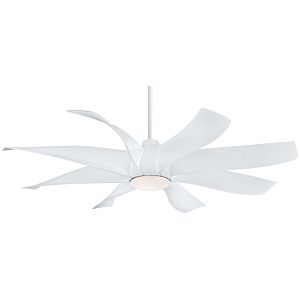 Minka Aire Dream Star 60 Inch LED Ceiling Fan in White