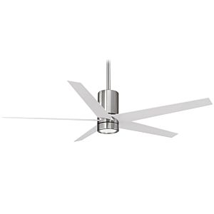 Minka Aire Symbio 56 Inch LED Ceiling Fan with White Blades