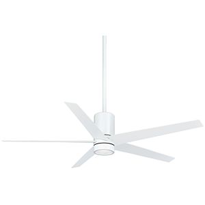 Minka Aire Symbio 56 Inch LED Ceiling Fan in Flat White