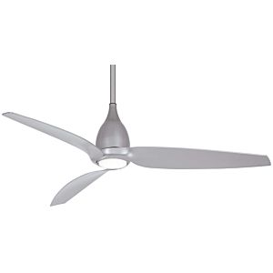 Minka Aire Tear 60 Inch LED Ceiling Fan in Silver