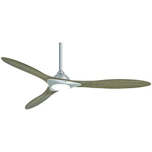 Minka Aire Sleek 60 Inch LED Ceiling Fan in Brushed Nickel