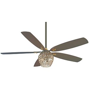  Transitional 56" Indoor Ceiling Fan in Oil Rubbed Bronze