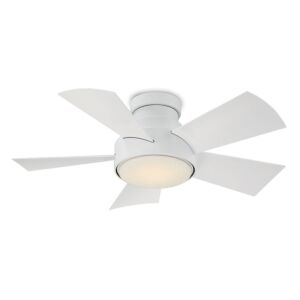 Vox 1-Light 38" Ceiling Fan in Matte White