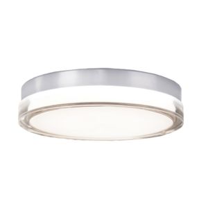 Modern Forms Pi 15 Inch Outdoor Ceiling Light in Stainless Steel