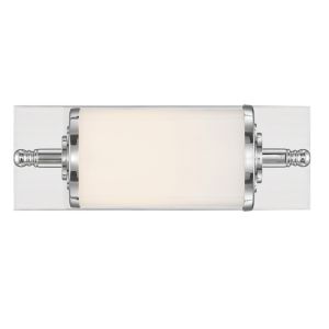 Crystorama Foster Wall Sconce in Polished Chrome
