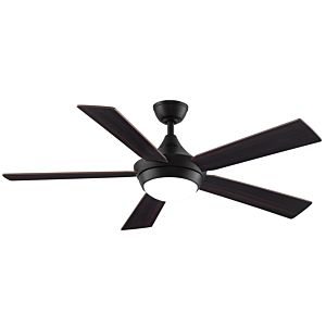 Fanimation Celano V2 52 Inch LED Indoor Ceiling Fan in Dark Bronze with Opal Frosted Glass