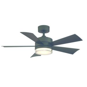 Modern Forms 52 Inch Indoor/Outdoor Ceiling Fan in Matte Black