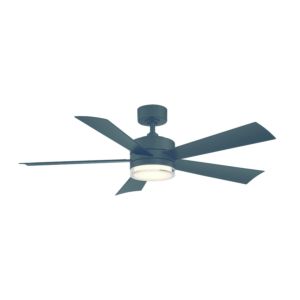 Modern Forms Wynd 60 Inch Indoor/Outdoor Ceiling Fan in Matte Black
