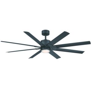Modern Forms 52 Inch Indoor/Outdoor Ceiling Fan in Matte Black