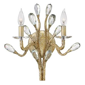 Fredrick Ramond Eve 2-Light Wall Sconce In Champagne Gold