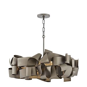 Fredrick Ramond Delfina 5-Light Pendant In Metallic Matte Bronze