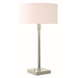 Franklin 1-Light Table Lamp in Polished Nickel