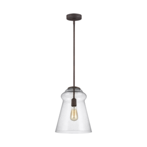 Feiss Loras 60.25 Inch Pendant in Dark Weathered Iron